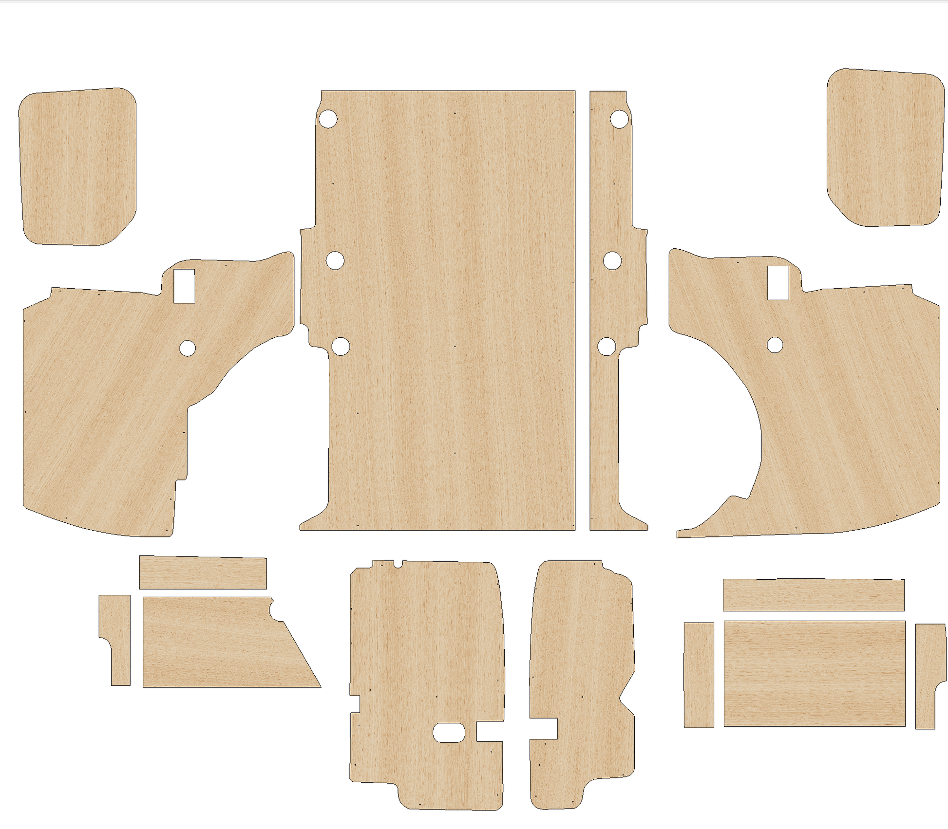 Nissan NV250 2019-2021 - Full Ply Lining Kit