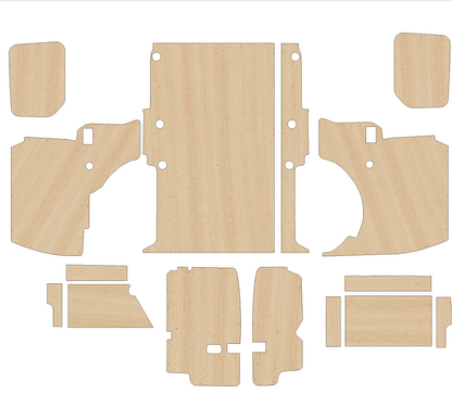 Nissan NV250 2019-2021 - Full Ply Lining Kit