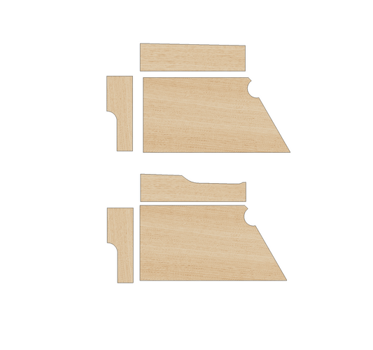 Nissan NV250 2019-2021 - Wheel Boxes Ply Lining Kit