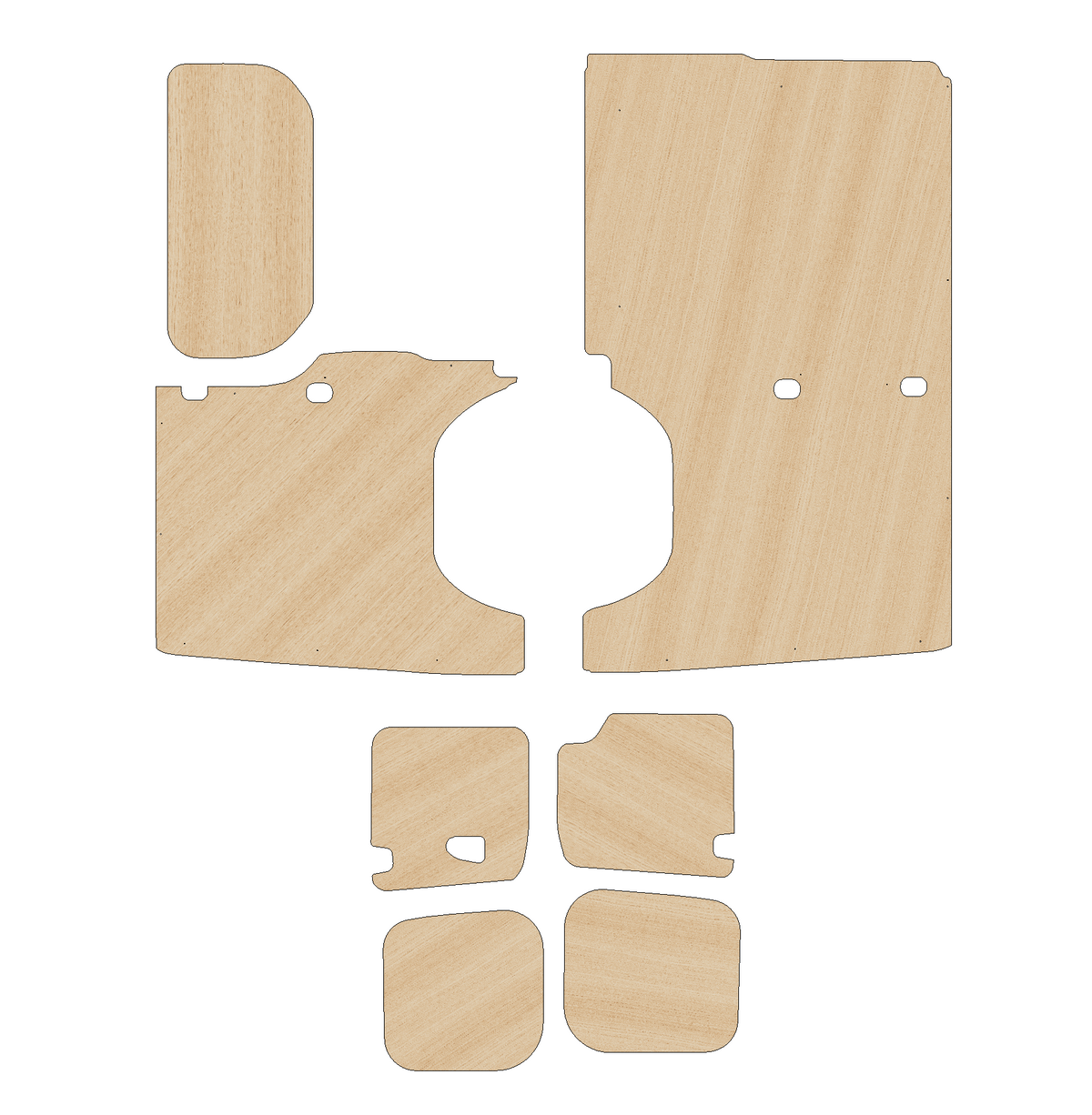 Renault Traffic 2014-Present - Full Ply Lining Kit