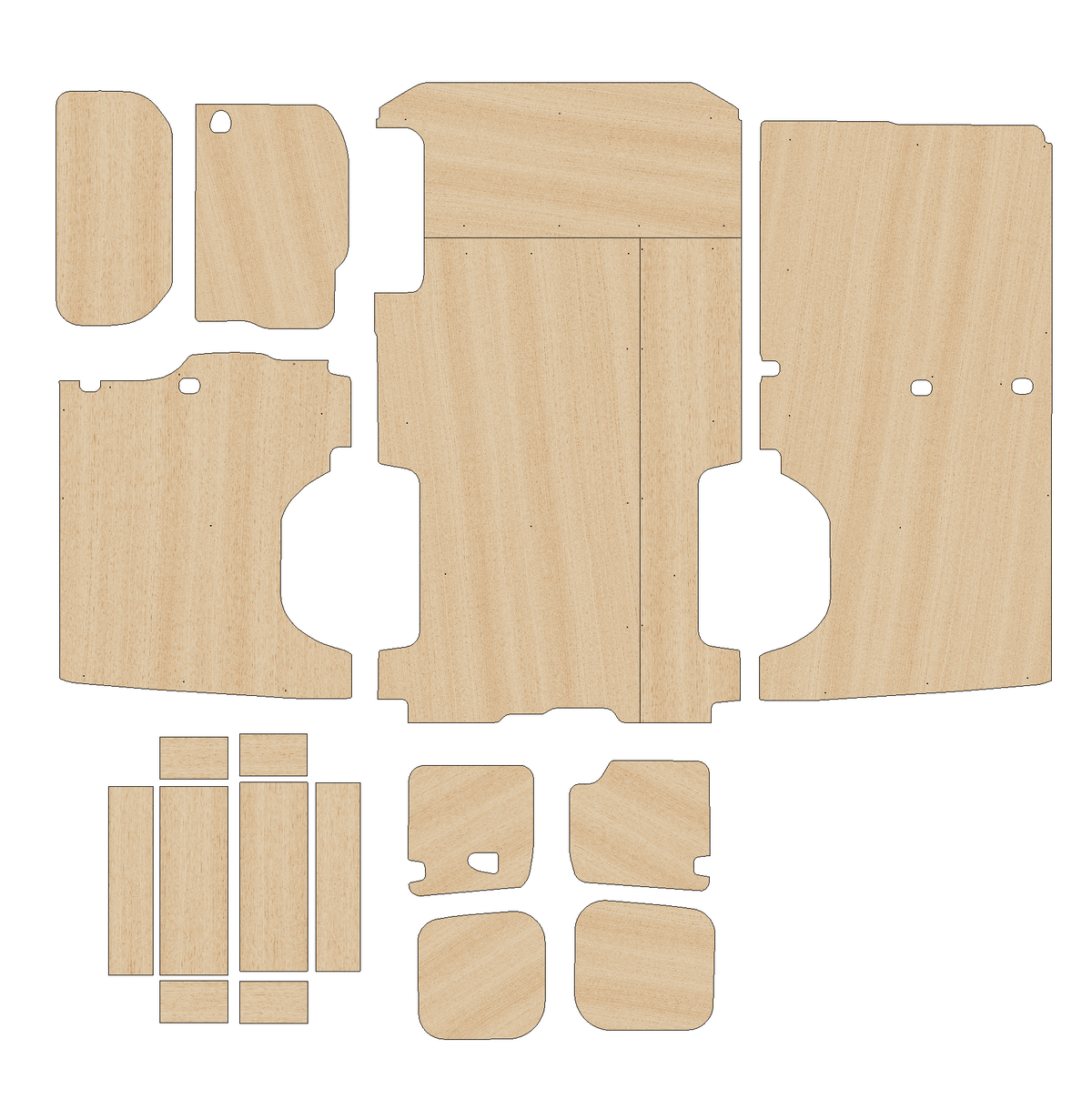 Renault Traffic 2014-Present - Full Ply Lining Kit