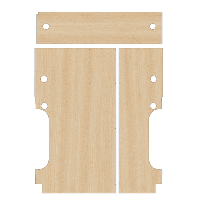 Nissan NV400/Interstar 2010-2024 SWB L1 - Floor Ply Lining Kit