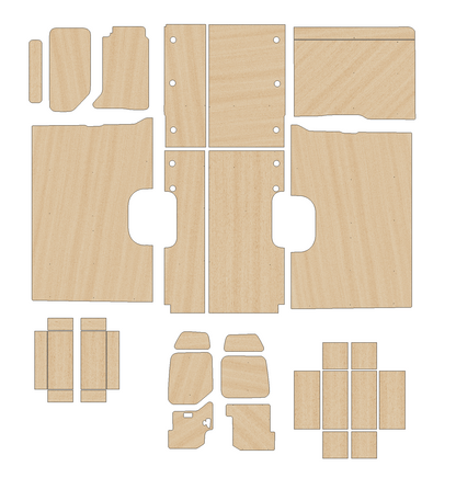 Nissan NV400/Interstar 2010-2024 - Full Ply Lining Kit