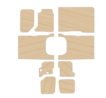 Nissan NV400/Interstar 2010-2024 - Full Ply Lining Kit