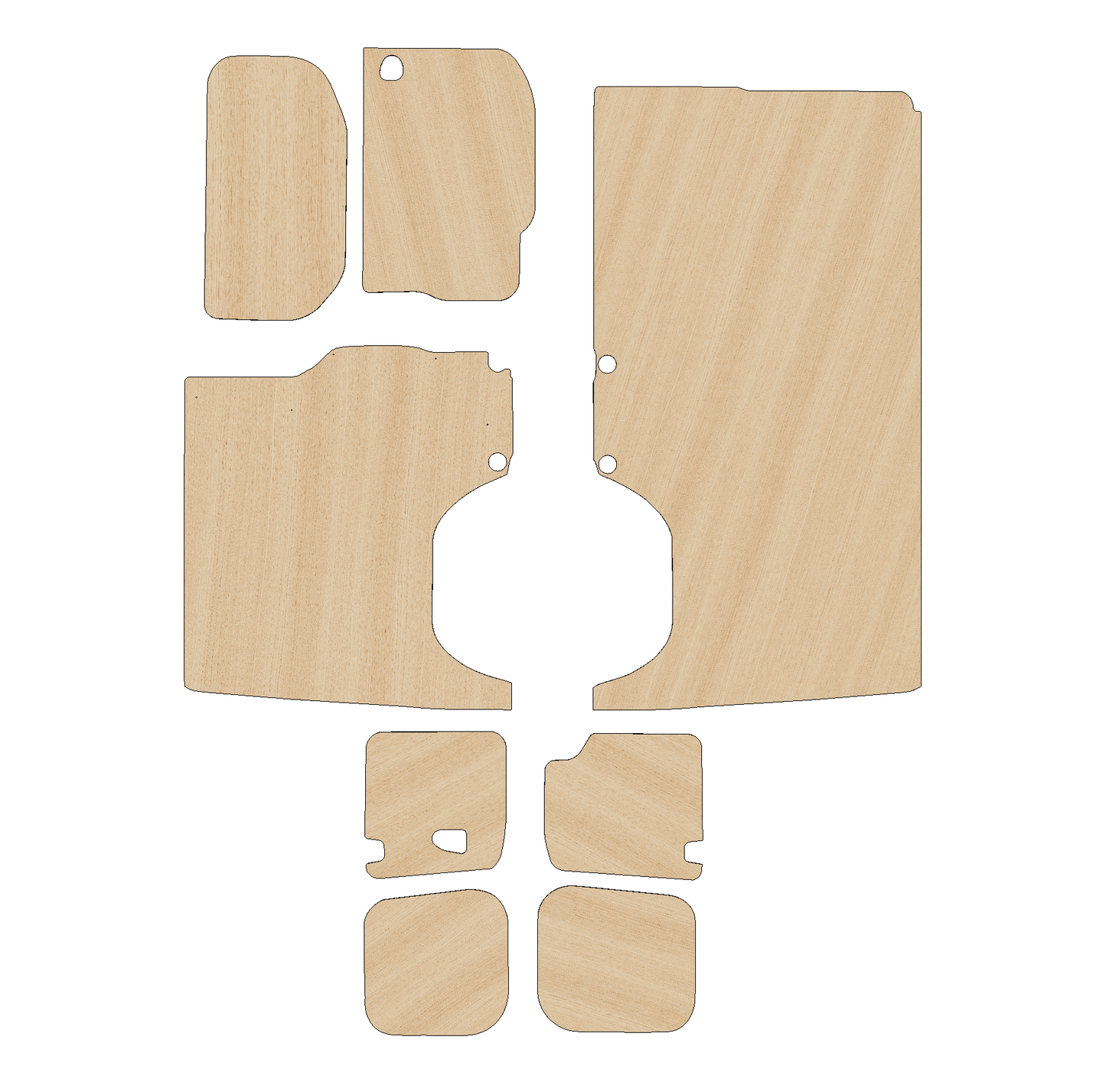 Nissan Primaster 2002-2014 - Full Ply Lining Kit