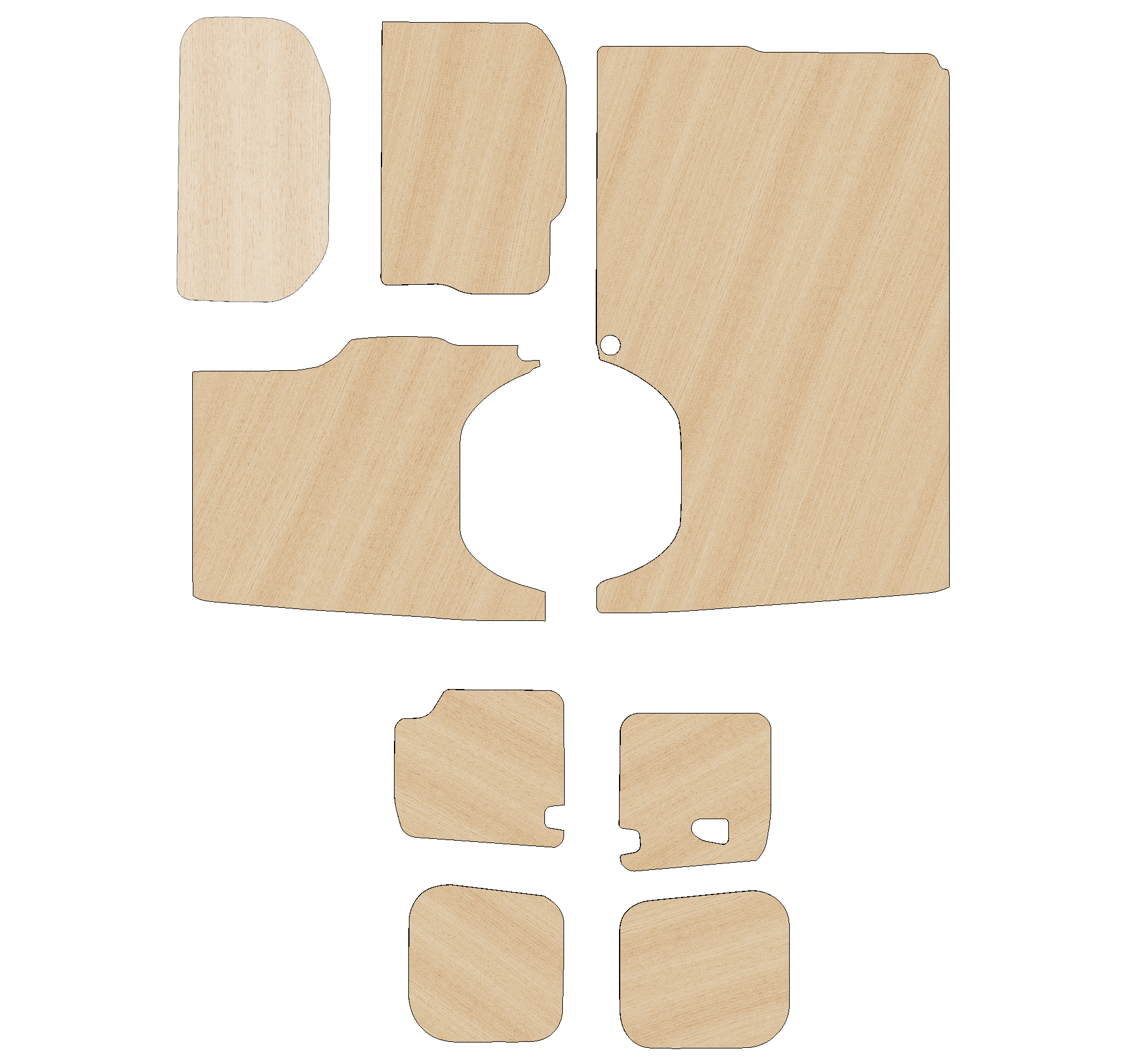 Nissan Primaster 2002-2014 - Full Ply Lining Kit