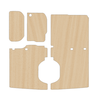 Nissan Primaster 2002-2014 LWB - Side Panels Ply Lining Kit