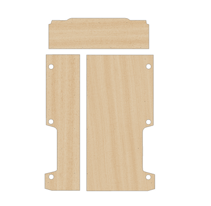 Peugeot Boxer 2006-Present MWB L2 - Floor Ply Lining Kit