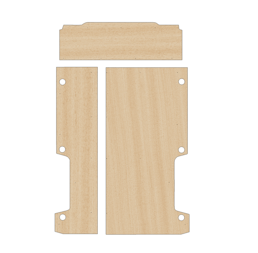 Peugeot Boxer 2006-Present MWB L2 - Floor Ply Lining Kit