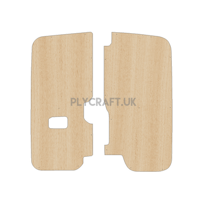 Peugeot Expert 2007-2016 SWB - Rear Door Panels Ply Lining Kit