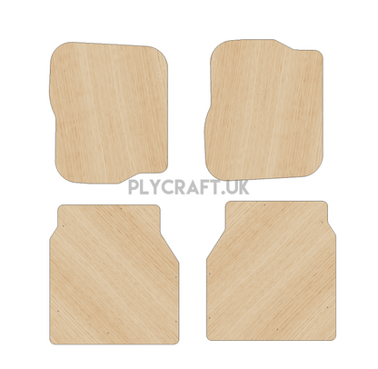 Peugeot Expert 2016-Present LWB L3 - Rear Door Panels Ply Lining Kit