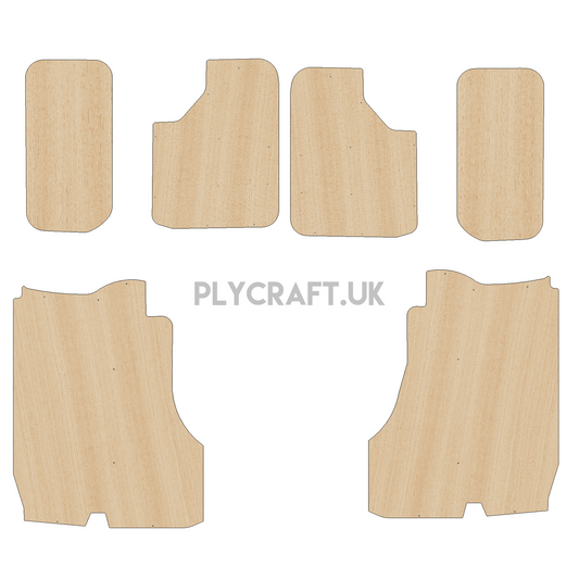 Peugeot Expert 2016-Present LWB L3 - SidePanels Ply Lining Kit