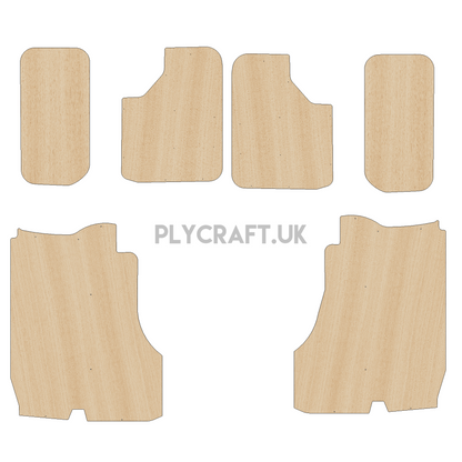 Peugeot Expert 2016-Present LWB L3 - SidePanels Ply Lining Kit