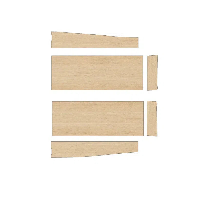 Peugeot Expert 2016-Present MWB - Wheel Boxes Ply Lining Kit