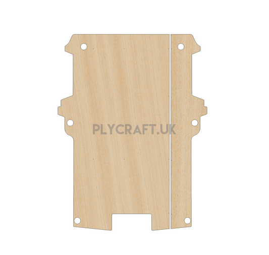 Peugeot Expert 2016-Present SWB Compact - Floor Ply Lining Kit