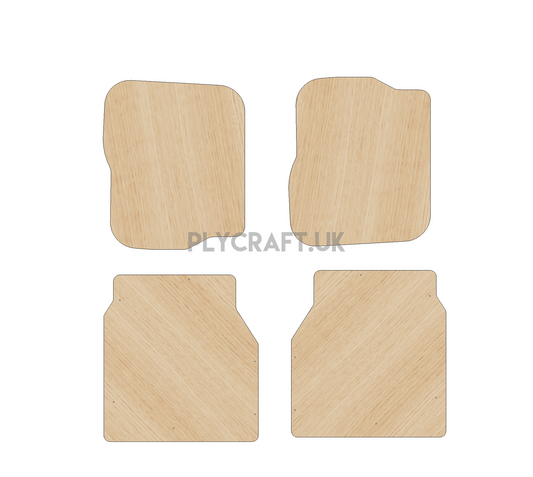 Peugeot Expert 2016-Present SWB Compact - Rear Door Panels Ply Lining Kit