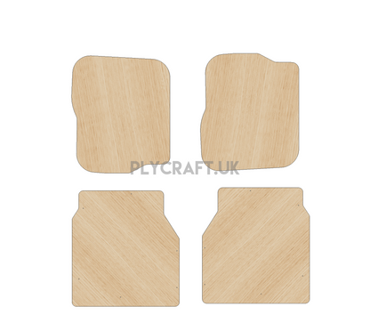 Peugeot Expert 2016-Present SWB Compact - Rear Door Panels Ply Lining Kit