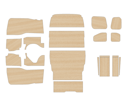 Peugeot Partner 2008-2018 - Full Ply Lining Kit