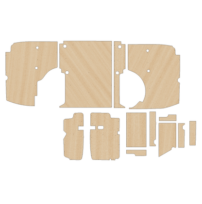 Renault Kangoo 2007-2020 (Express/ML and Maxi) - Full Ply Lining Kit