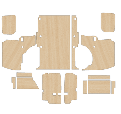 Renault Kangoo 2007-2020 (Express/ML and Maxi) - Full Ply Lining Kit