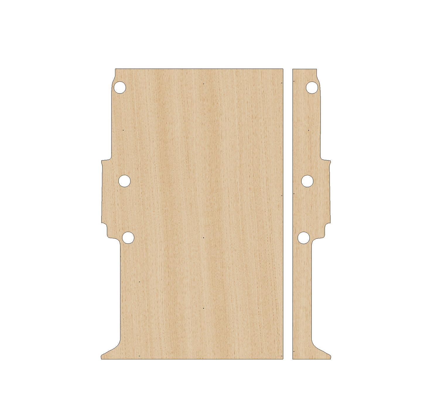Renault Kangoo 2007-2020 MAXI - Floor Ply Lining Kit