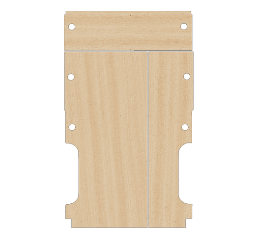 Renault Master 2010-2024 MWB L2 - Floor Ply Lining Kit