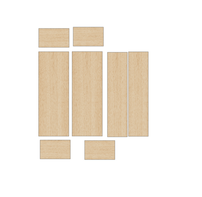 Renault Traffic 2002-2014 LWB - Wheel Boxes Ply Lining Kit