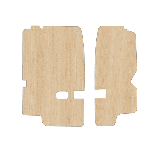 Renault Traffic 2014-Present SWB - Rear Door Panels