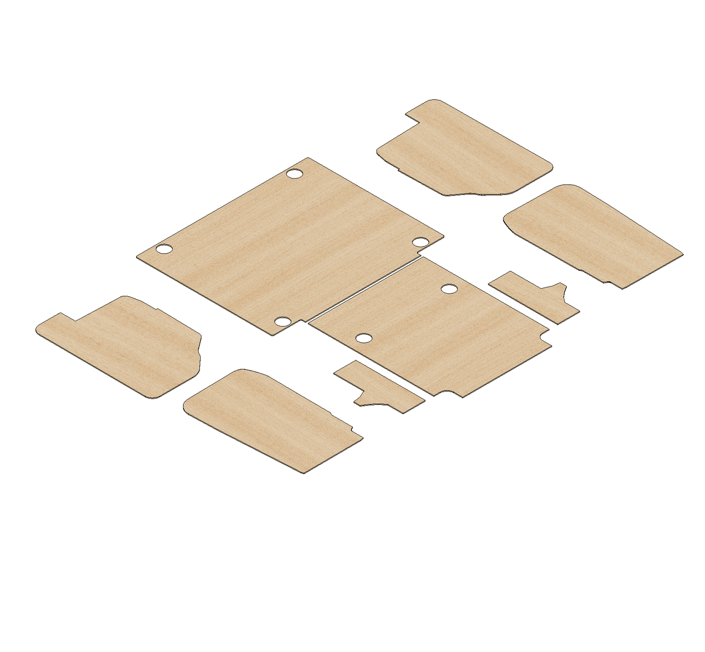 Kia PV5 Cargo 2025 - Present  - Full Ply Lining Kit