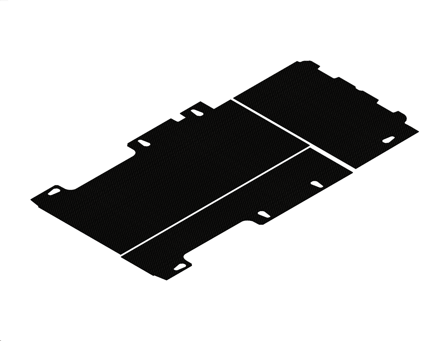 Ford Transit 2000-2014 | LWB RWD | Birch Phenolic Hexagrip Faced Flooring