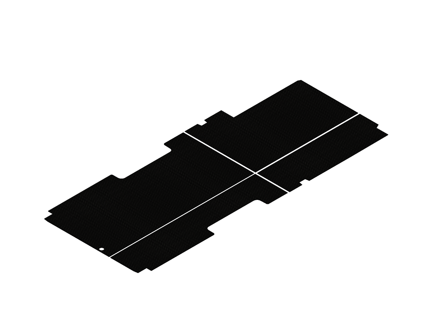 Ford Transit 2014-Present | XLWB | Ext Frame L4 | Birch Phenolic Hexagrip Faced Flooring