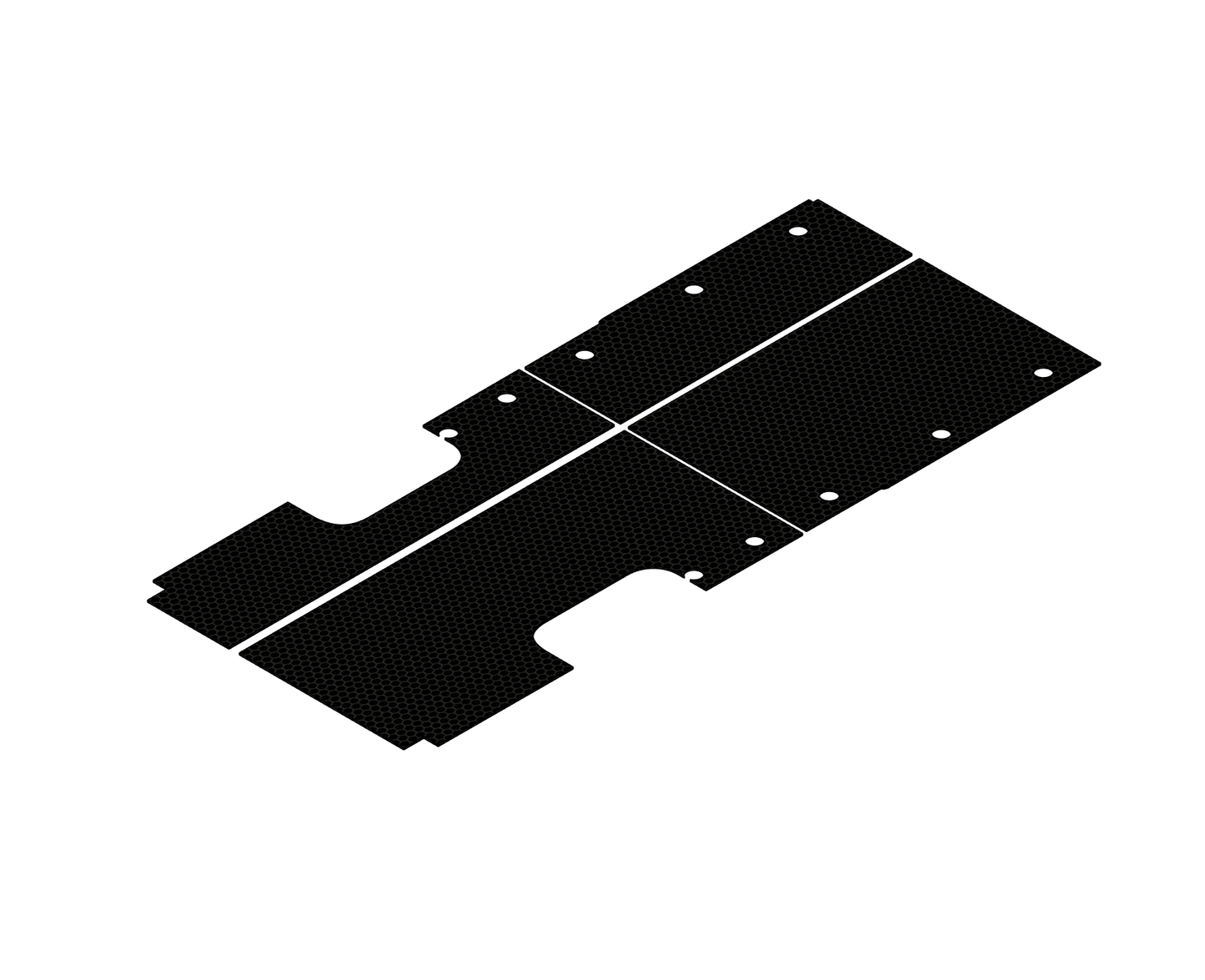 Renault Master 2010-2024, 2025, 2026 | XLWB L4 double wheel | Birch Phenolic Hexagrip Faced Flooring