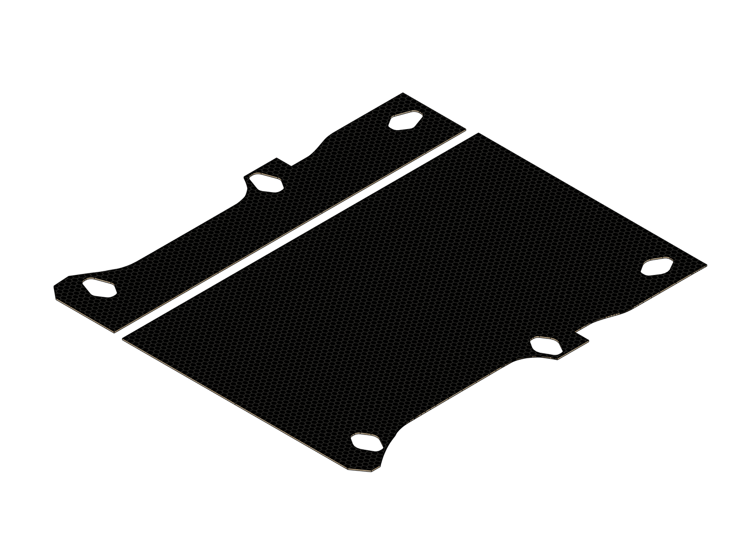 Ford Transit Connect 2002-2013 | SWB | Two Sliding Door | Birch Phenolic Hexagrip Faced Flooring