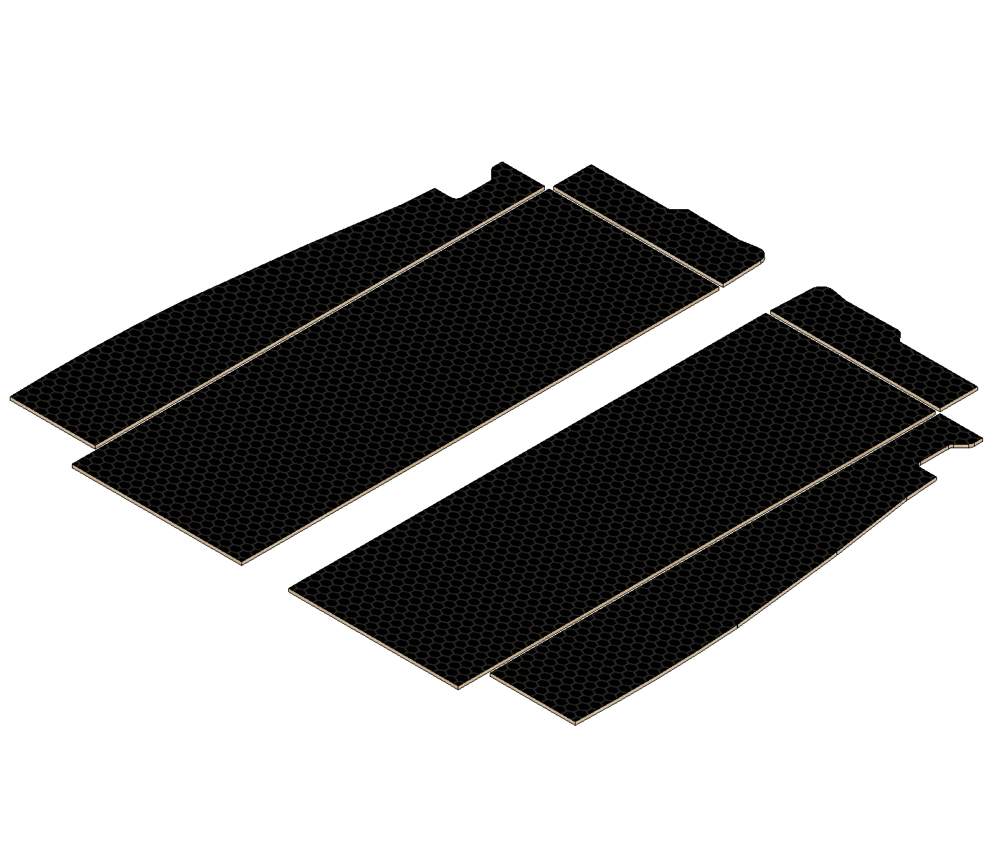 Peugeot Expert 2016-Present  | SWB | Birch Phenolic Hexgrip Wheel Boxes