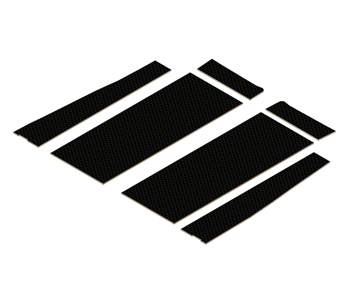 Peugeot Expert 2016-Present  MWB | Birch Phenolic Hexgrip Wheel Boxes