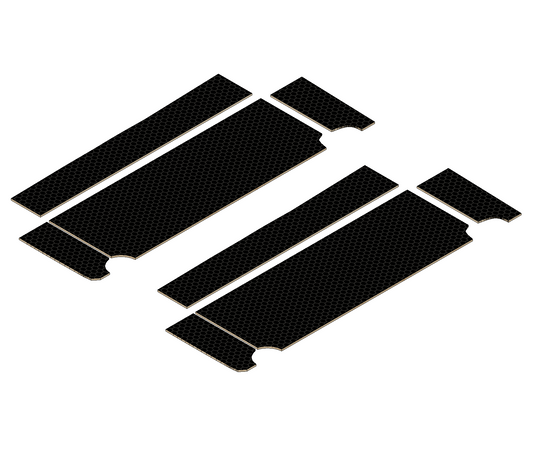Ford Transit Connect 2002-2013 | SWB Two Sliding Door | Birch Phenolic Hexgrip Wheel Boxes