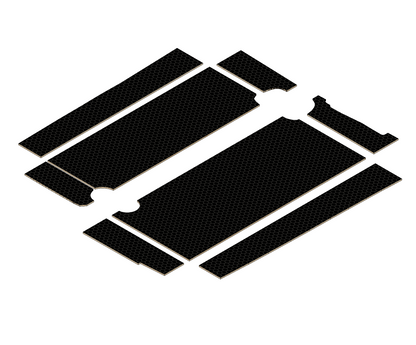 Ford Transit Connect 2002-2013 | SWB One Sliding Door | Birch Phenolic Hexgrip Wheel Boxes