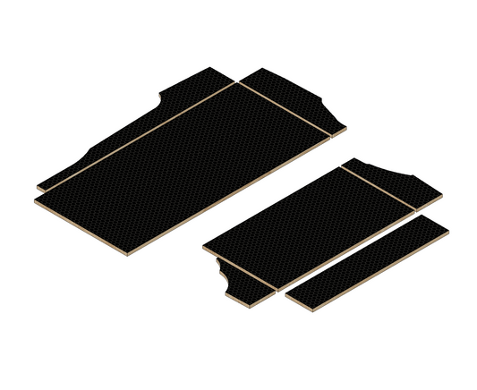 Volkswagen Caddy 2021-Present | LWB | Birch Phenolic Hexgrip Wheel Boxes