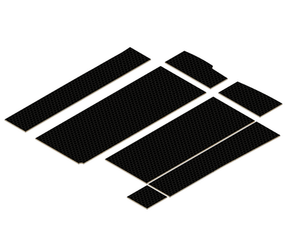 Volkswagen Caddy 2010-2020 | 1 Sliding Door | Birch Phenolic Hexgrip Wheel Boxes Ply Lining Kit