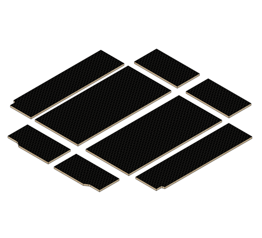 Citroen Relay 2006-Present | SWB/L1| Birch Phenolic Hexgrip Wheel Boxes