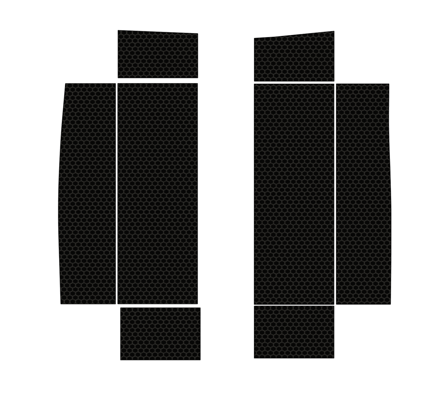 Toyota HiAce 2004-2019 | Birch Phenolic Hexgrip Wheel Boxes