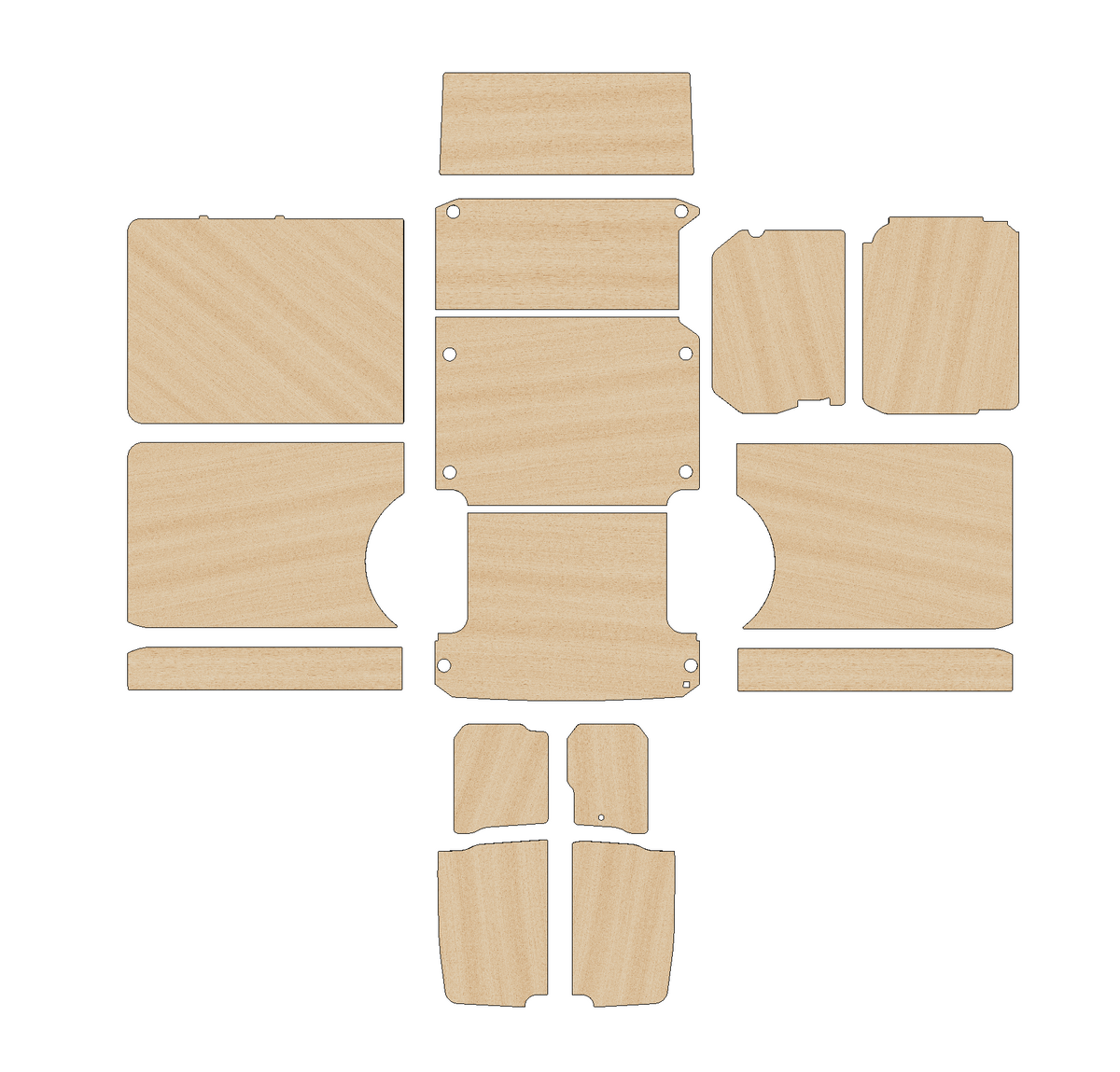 Iveco Daily 3520 | L2 H2 | 2014 - Present | Full Ply Lining Kit