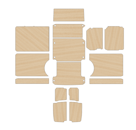 Iveco Daily 3520 | L2 H2 | 2014 - Present | Full Ply Lining Kit