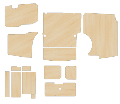 Volkswagen Caddy 2010-2020 - Full Ply Lining Kit
