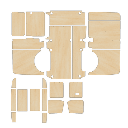 Volkswagen Transporter T5-T6 2003-2025 - Full Ply Lining Kit