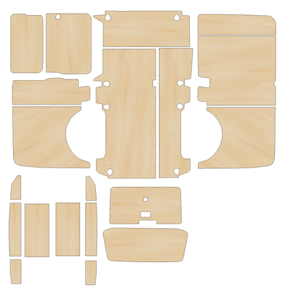 Volkswagen Transporter T5-T6 2003-2025 - Full Ply Lining Kit