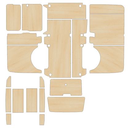 Volkswagen Transporter T5-T6 2003-2025 - Full Ply Lining Kit