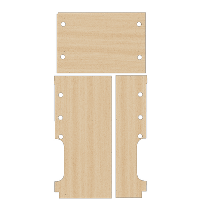 Nissan NV400/Interstar 2010-2024 LWB L3  - Floor Ply Lining Kit