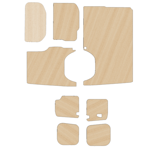 Vauxhall Vivaro 2002-2014  - Full Ply Lining Kit