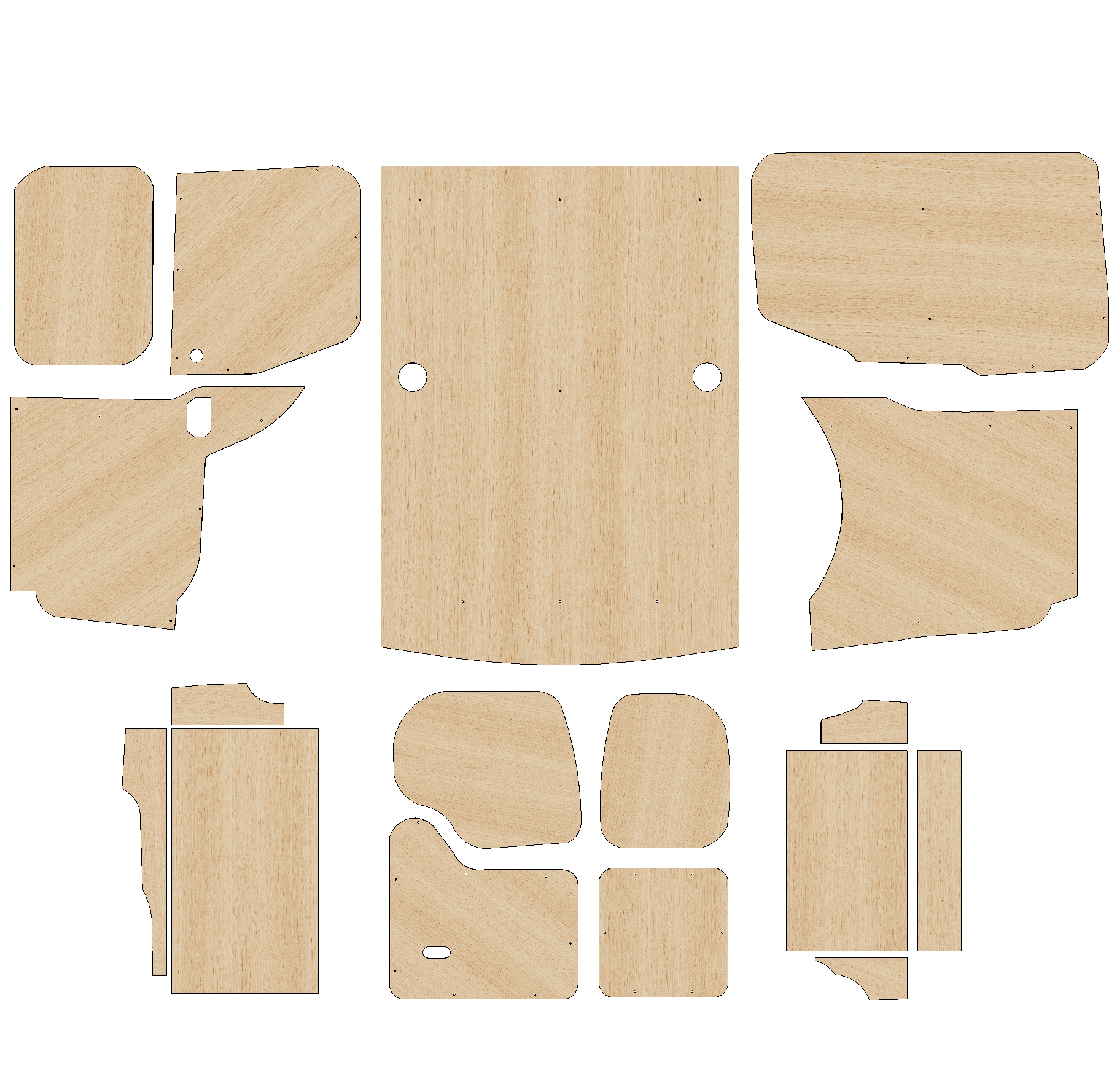 Volkswagen Caddy (and Caddy Maxi) 2021 - Present - Full Ply Lining Kit